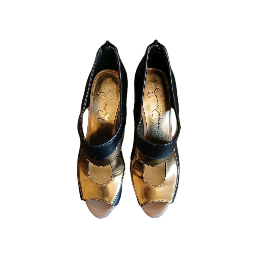 Jessica Simpson-Evannan Women's Platform Pump Dress 5' Heel Black Size 7 B #982 - Picture 10 of 11